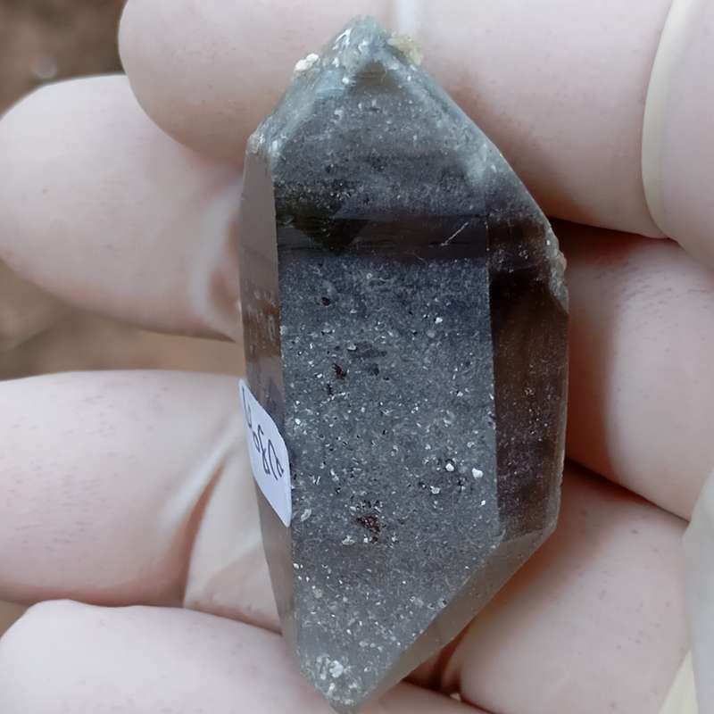 Floater quartz - Orange River Steinkopf N Cape South Africa