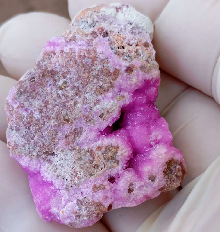 Cobaltoan calcite - Mashamba West mine DRC Congo