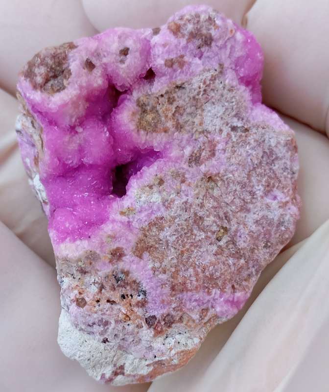Cobaltoan calcite - Mashamba West mine DRC Congo