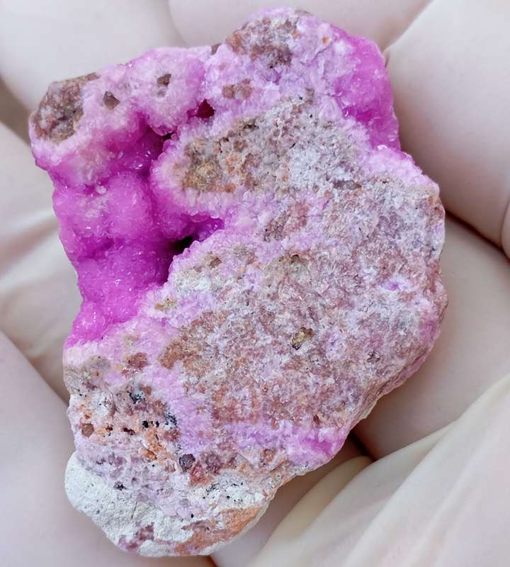 Cobaltoan calcite - Mashamba West mine DRC Congo