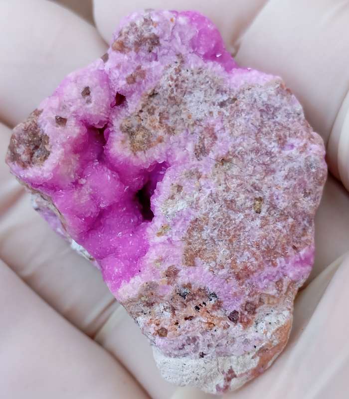 Cobaltoan calcite - Mashamba West mine DRC Congo