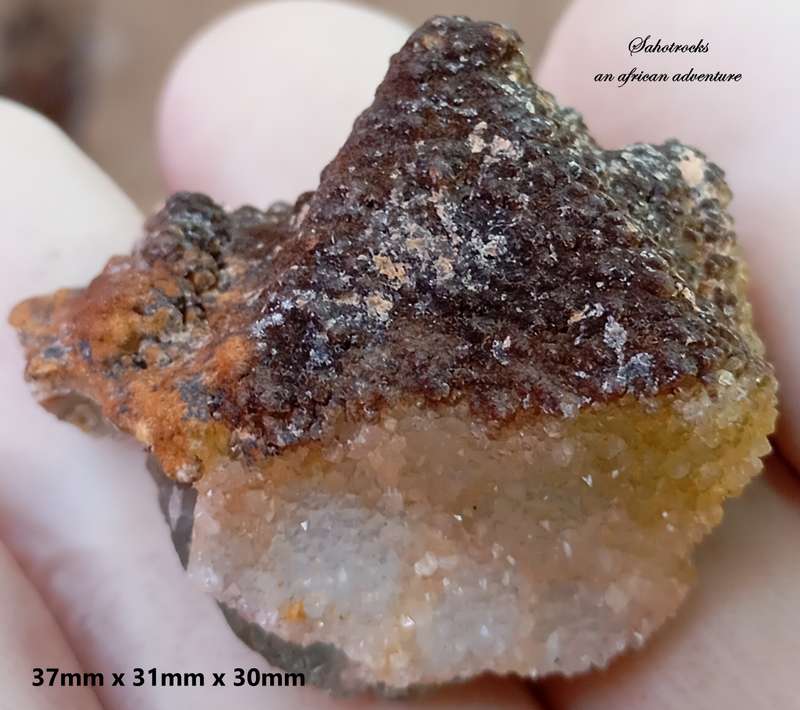 Fluorite quartz - Orange River Riemvasmaak N Cape South Africa