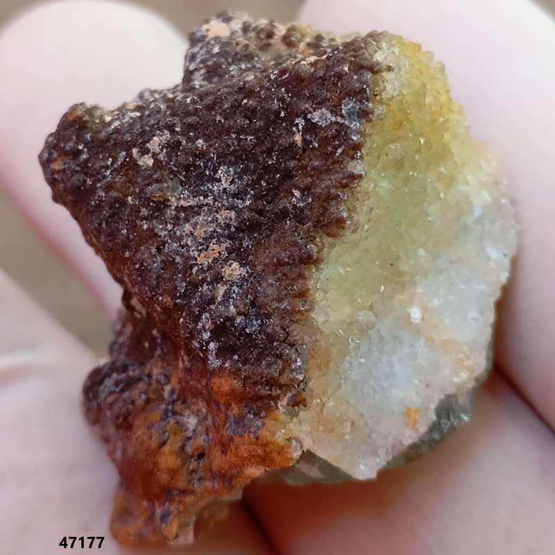 Fluorite quartz - Orange River Riemvasmaak N Cape South Africa