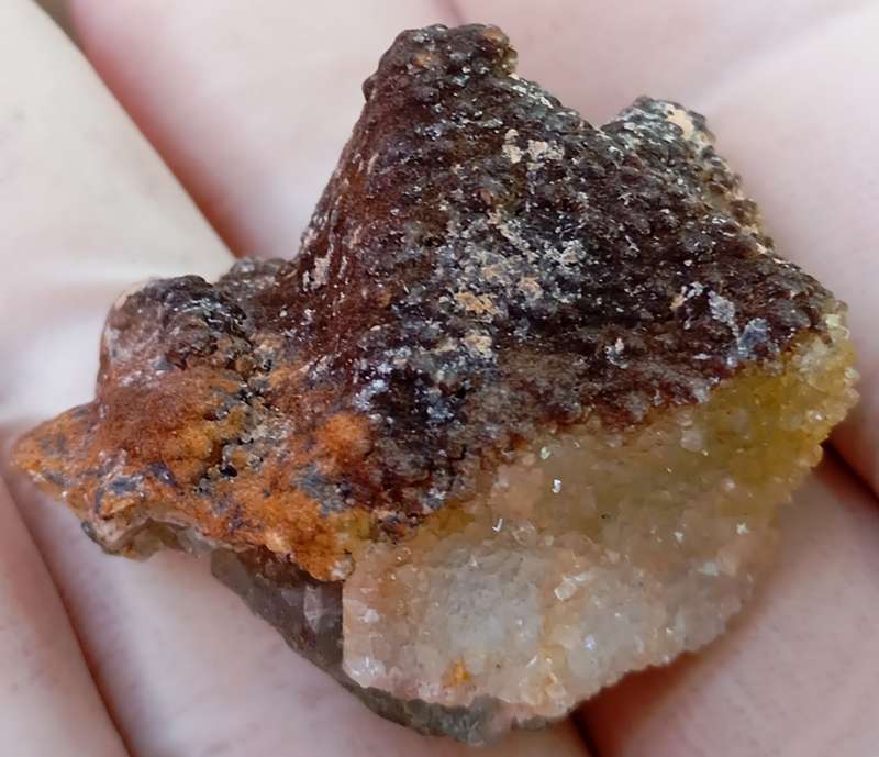 Fluorite quartz - Orange River Riemvasmaak N Cape South Africa