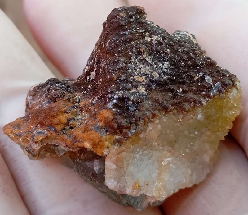 Fluorite quartz - Orange River Riemvasmaak N Cape South Africa