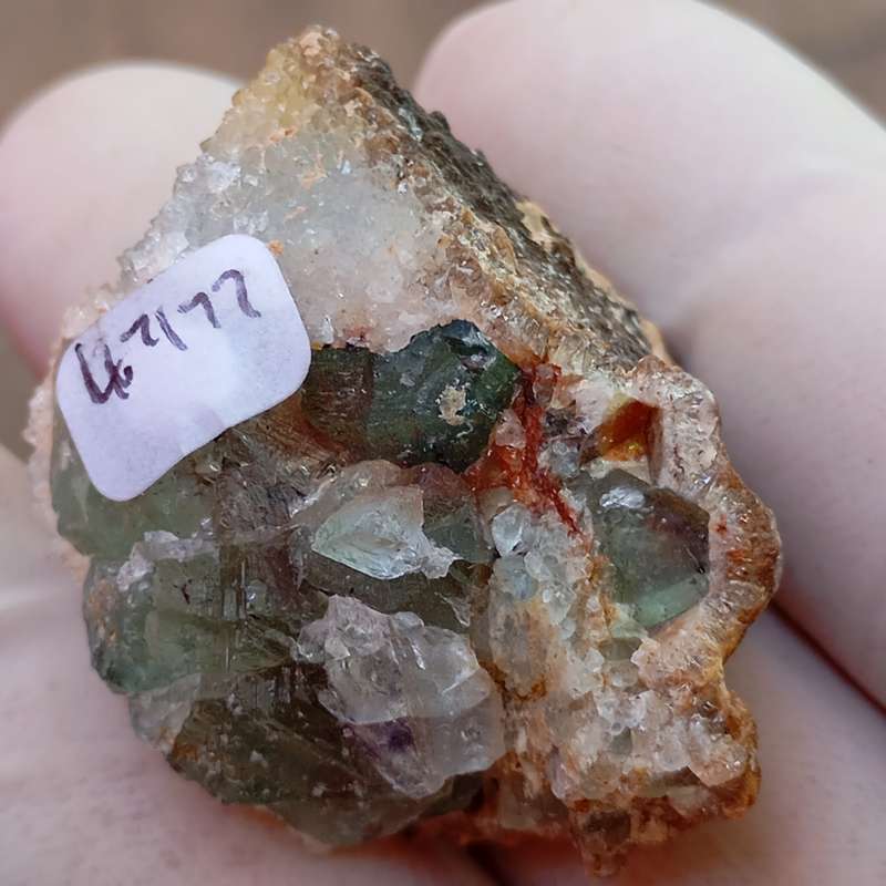 Fluorite quartz - Orange River Riemvasmaak N Cape South Africa