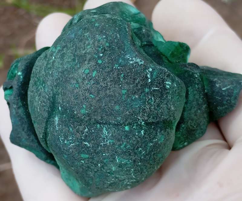 Malachite - Mindingi mine DRC Congo