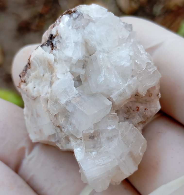 Hydroxyapophyllite baryte - Nchwaning II mine South Africa