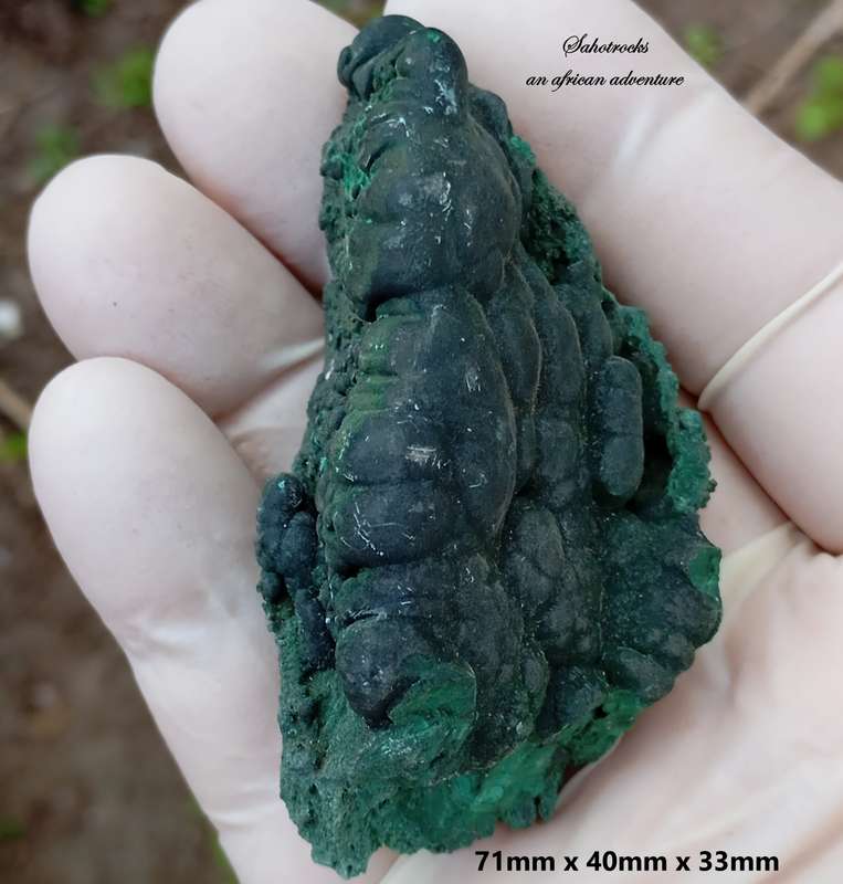Malachite - Mashamba West mine DRC Congo