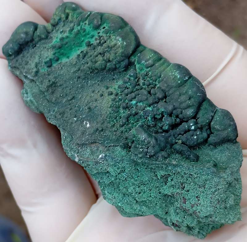 Malachite - Mashamba West mine DRC Congo