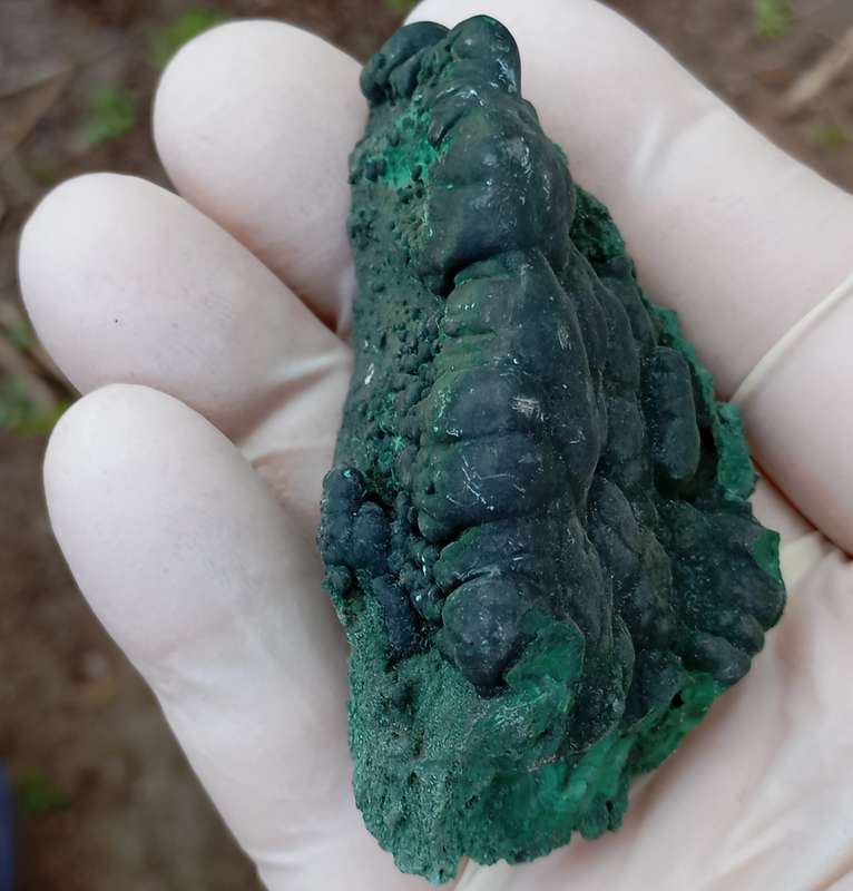 Malachite - Mashamba West mine DRC Congo