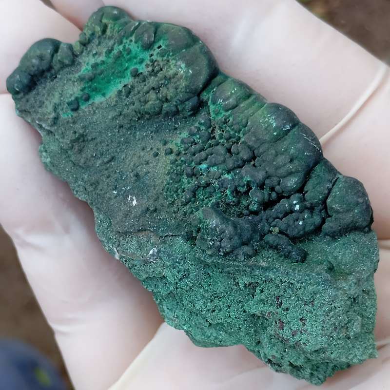 Malachite - Mashamba West mine DRC Congo