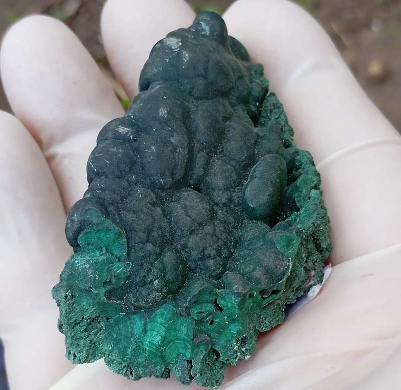 Malachite - Mashamba West mine DRC Congo