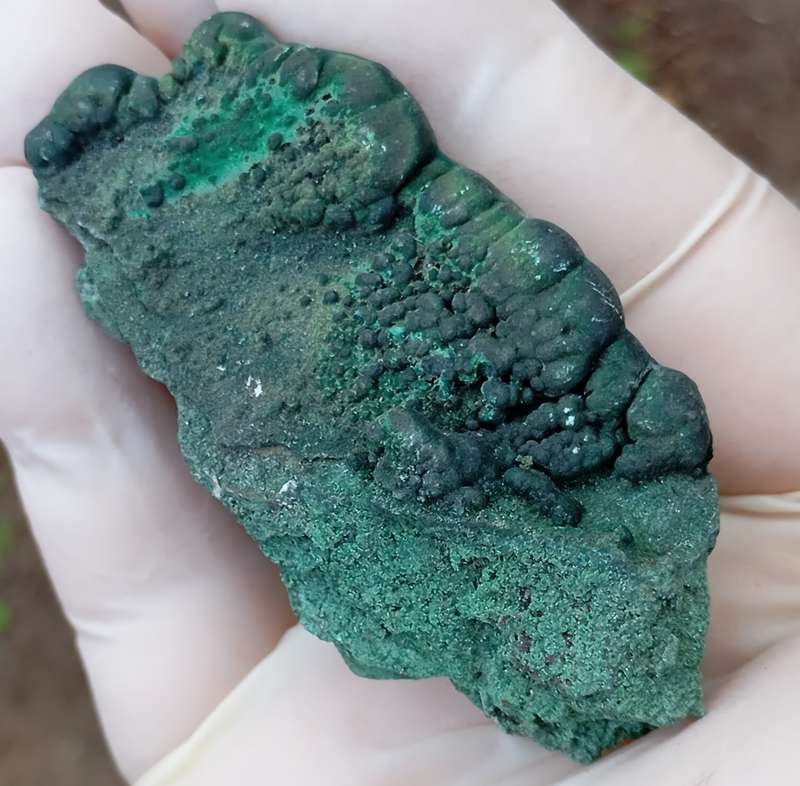 Malachite - Mashamba West mine DRC Congo