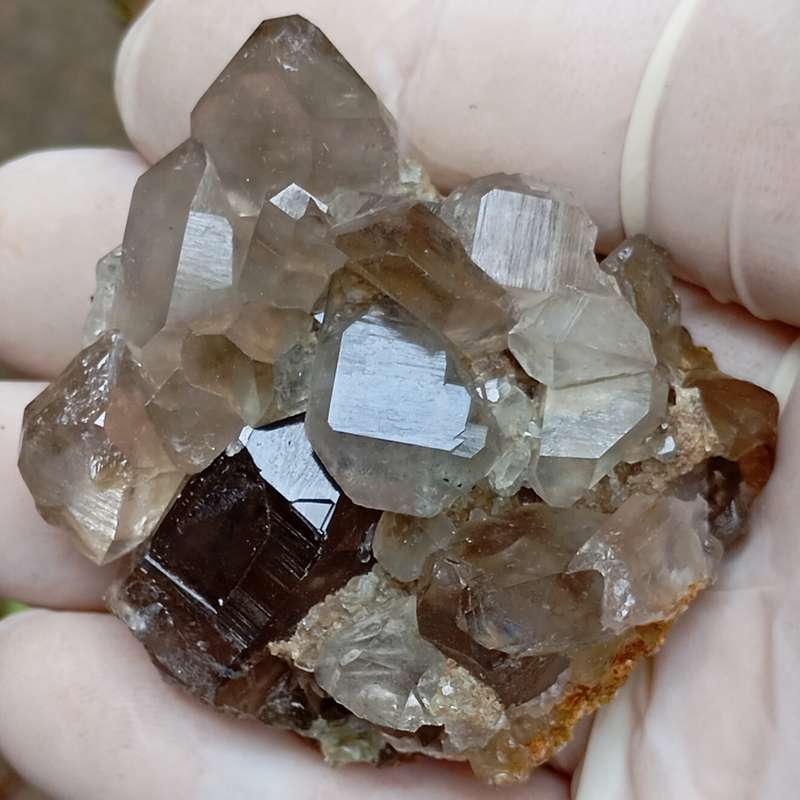 Hematite quartz - Orange River Steinkopf N Cape South Africa
