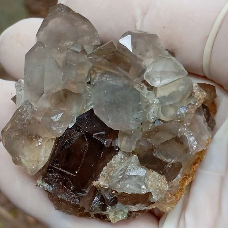 Hematite quartz - Orange River Steinkopf N Cape South Africa