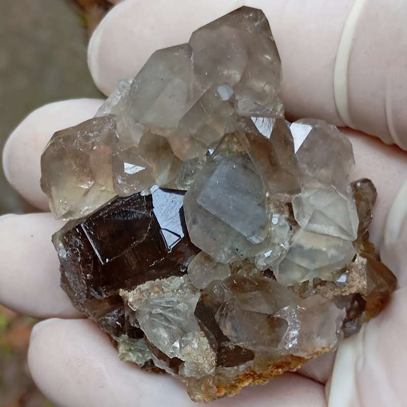 Hematite quartz - Orange River Steinkopf N Cape South Africa