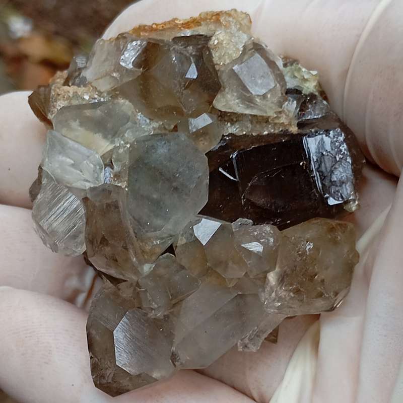Hematite quartz - Orange River Steinkopf N Cape South Africa