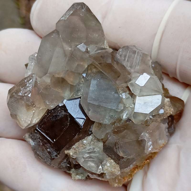 Hematite quartz - Orange River Steinkopf N Cape South Africa