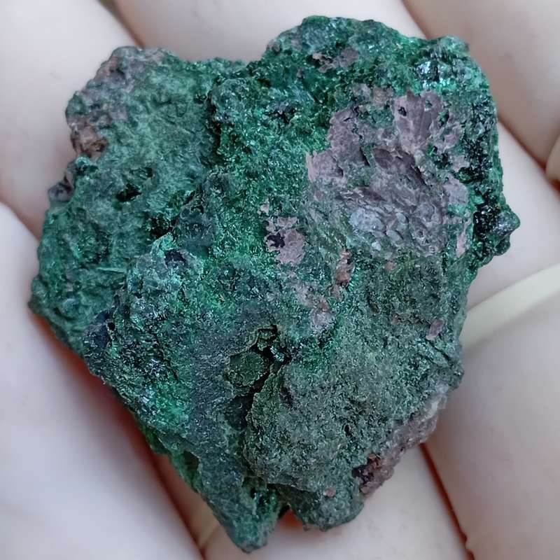 Cobaltoan calcite malachite quartz - Kakanda deposit DRC Congo