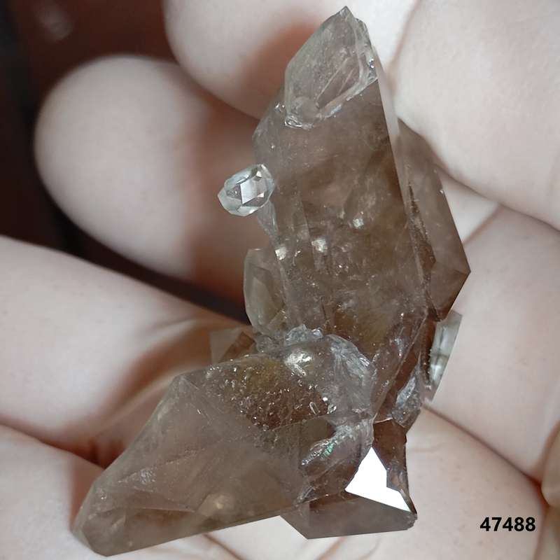 Floater quartz - Orange River Steinkopf N Cape South Africa