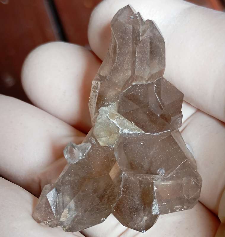 Floater quartz - Orange River Steinkopf N Cape South Africa