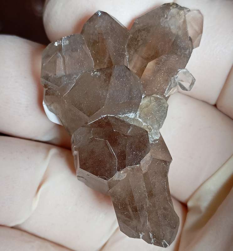 Floater quartz - Orange River Steinkopf N Cape South Africa