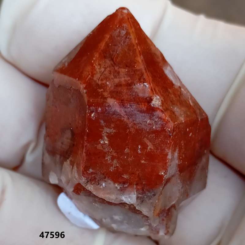Hematite in quartz - Orange River N Cape South Africa