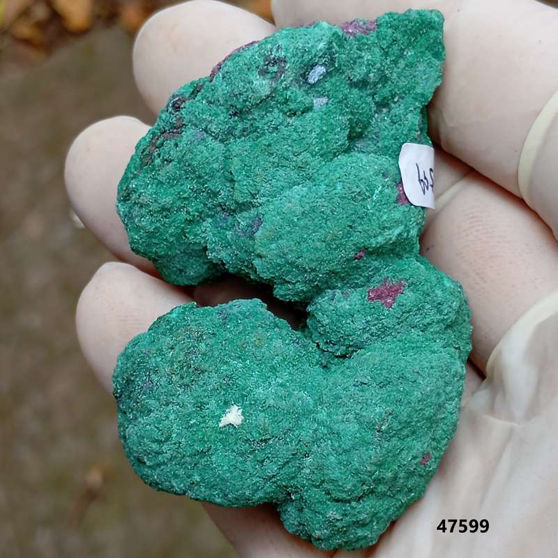 Kolwezite calcite - Mashamba West mine DRC Congo
