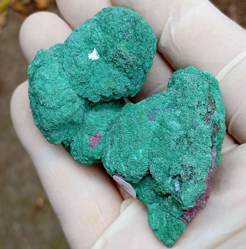 Kolwezite calcite - Mashamba West mine DRC Congo