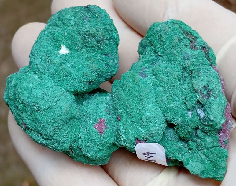 Kolwezite calcite - Mashamba West mine DRC Congo