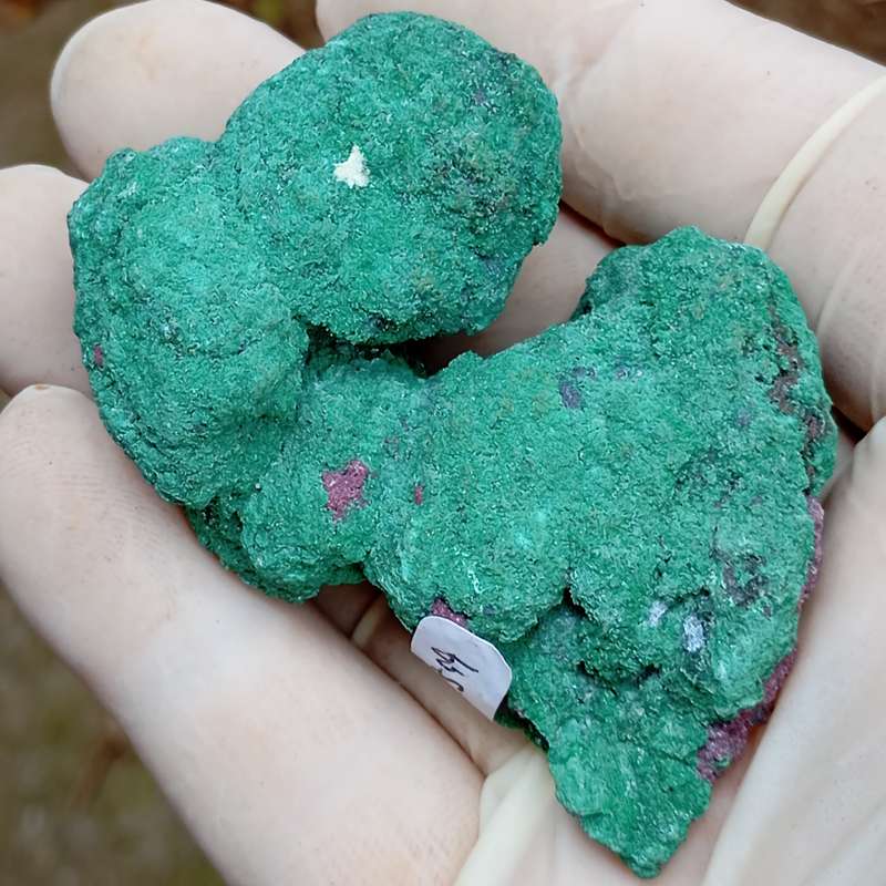 Kolwezite calcite - Mashamba West mine DRC Congo
