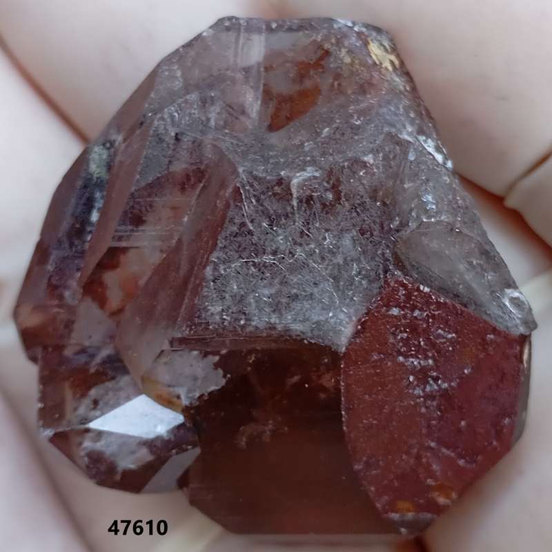 Floater hematite quartz - Orange River N Cape South Africa