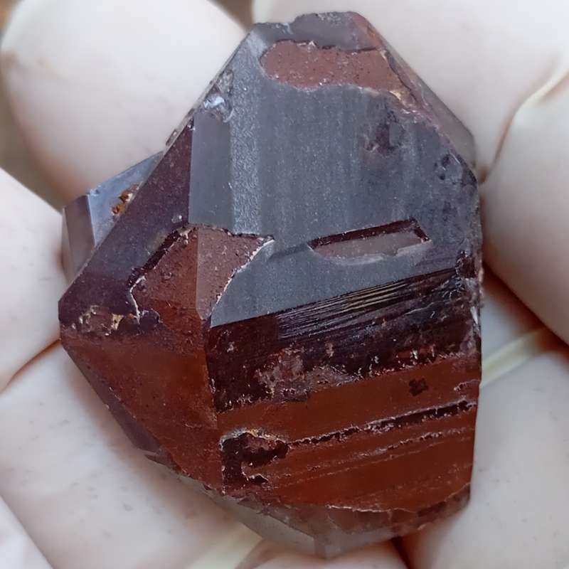 Floater hematite quartz - Orange River N Cape South Africa