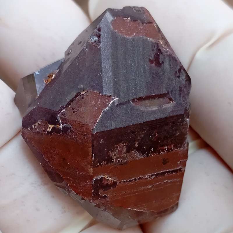 Floater hematite quartz - Orange River N Cape South Africa