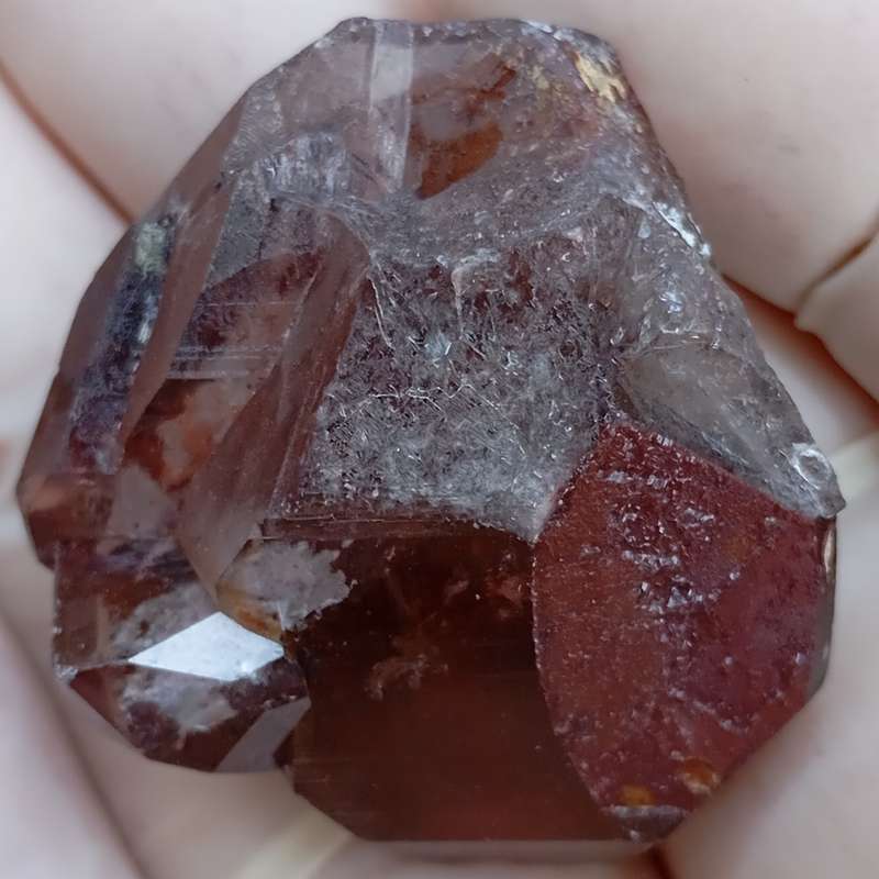 Floater hematite quartz - Orange River N Cape South Africa