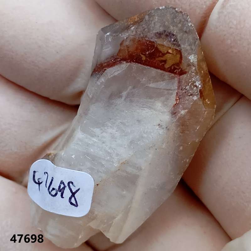 Hematite in quartz - Orange River N Cape South Africa