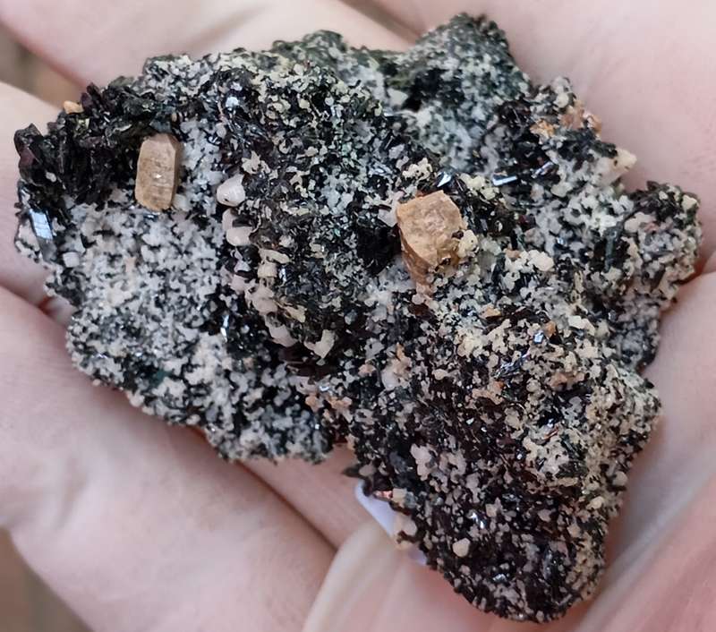 Aegirine zircon feldspar - Zomba Plateau Mount Malosa Malawi