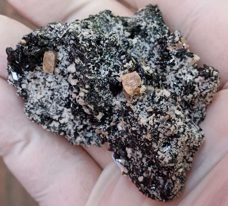 Aegirine zircon feldspar - Zomba Plateau Mount Malosa Malawi