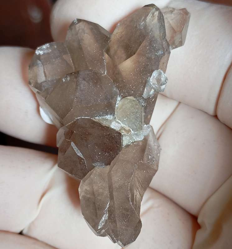 Floater quartz - Orange River Steinkopf N Cape South Africa