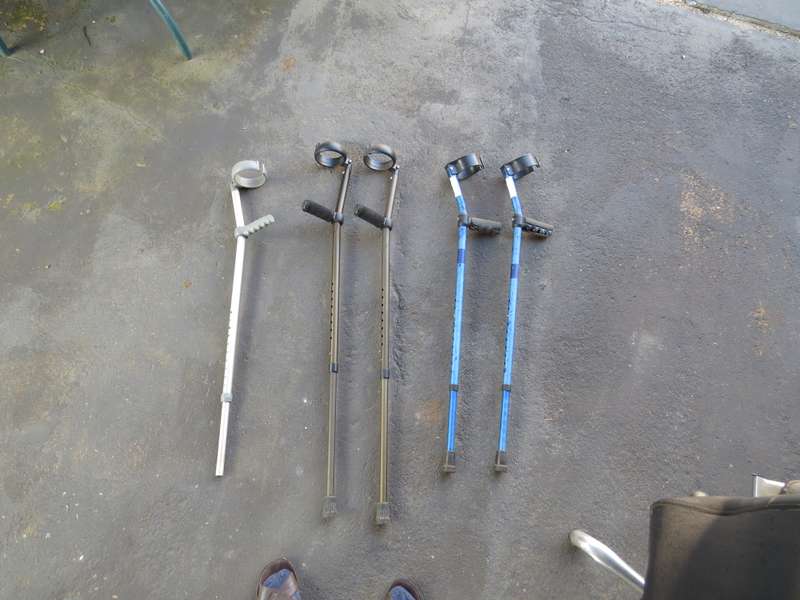Elbow crutches are also known as Forearm Crutches