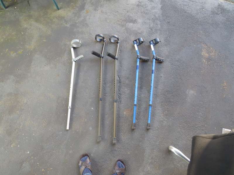 Elbow crutches are also known as Forearm Crutches