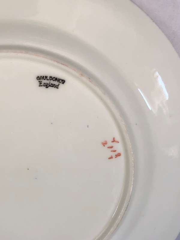 Vintage GAULDONLtd England side plate Set of 6