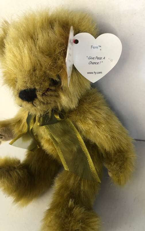 "TY" Collectors Handmade Soft Toy Bear