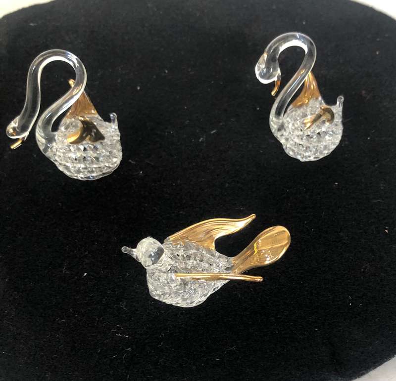 Exquisite Hand Blown Glass Birds