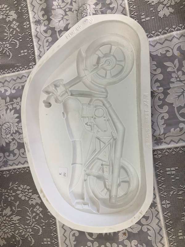Motorbike Cake Pan