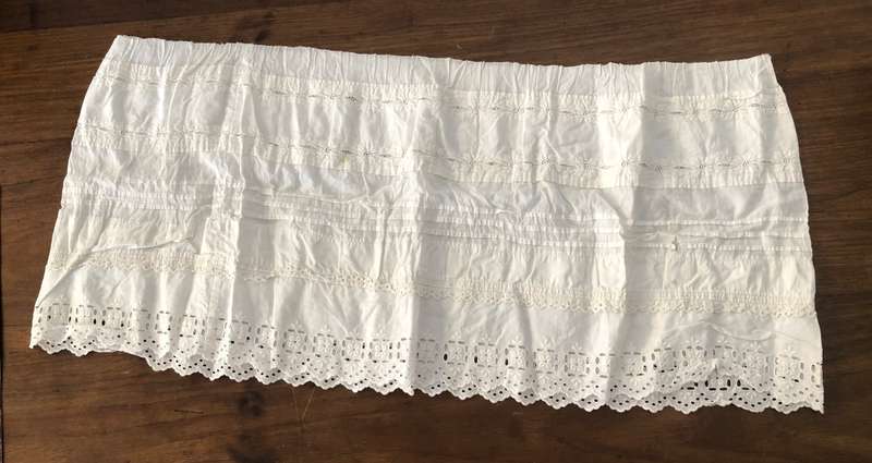 Job lot various antique fabric