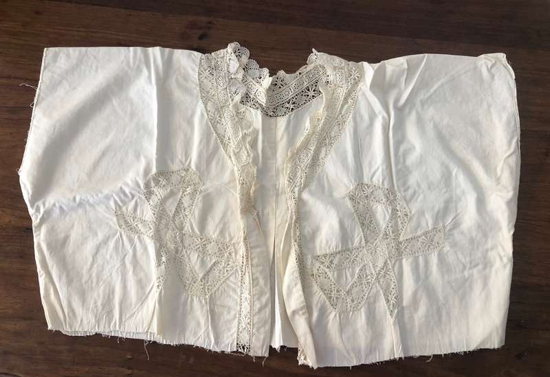 Job lot various antique fabric