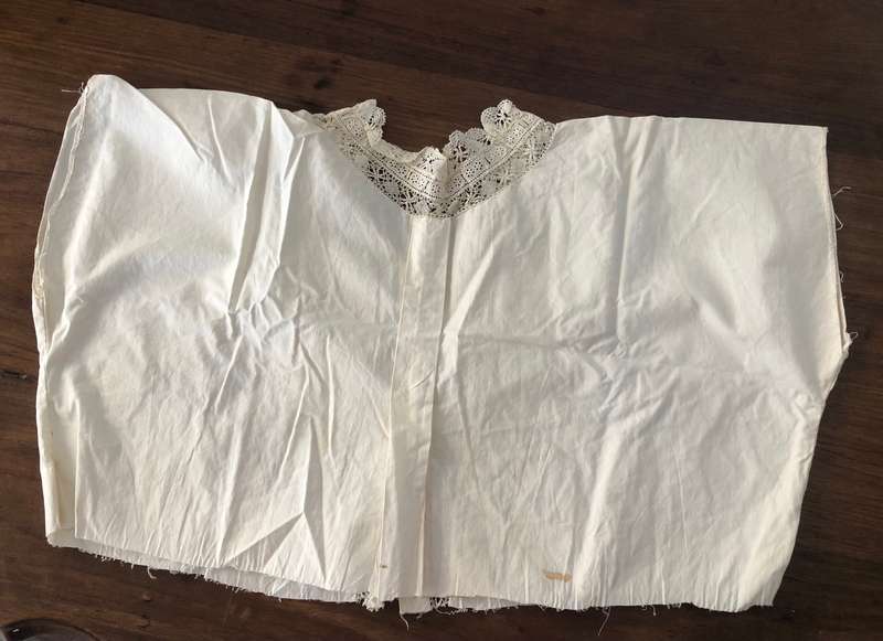 Job lot various antique fabric