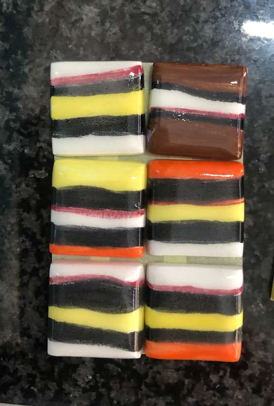 Handmade "All Sorts Sweets" Mosaic Inserts